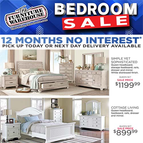 Big Savings! Our Bedrooms Sale is On Now! Trends to Fit Every Bedroom Style!