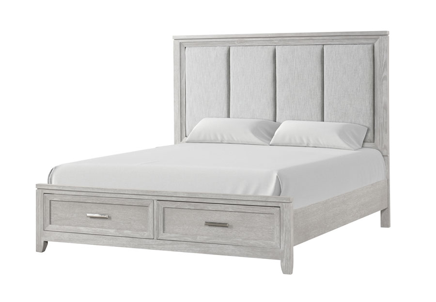 New Classic Fiona Mist Grey Queen Bed