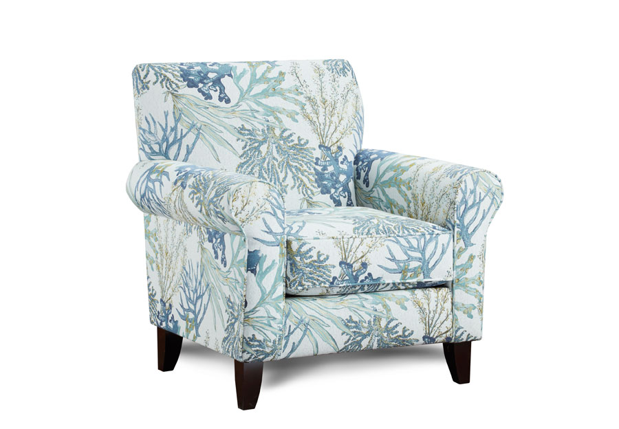 Fusion Coral Reef Oceanside Accent Chair