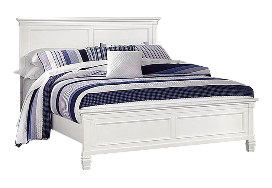 New Classic Tamarack White King Bed