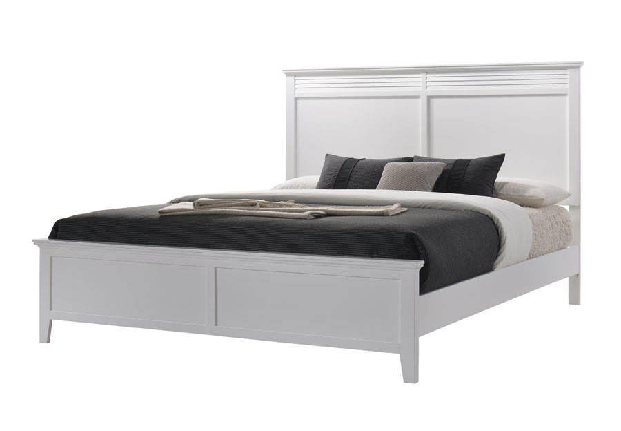 Lifestyle Shutter White Twin Bed