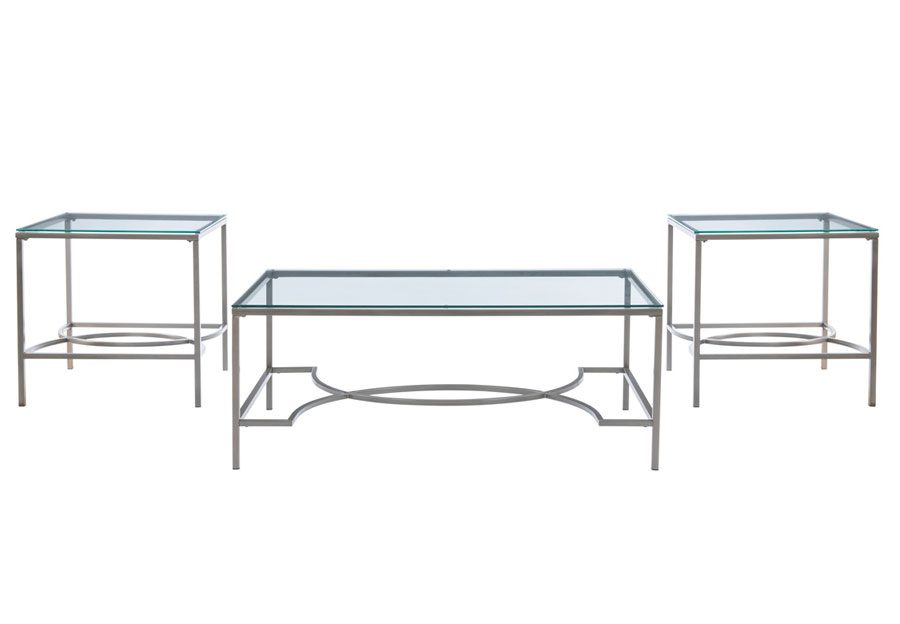 Powell Angola 3-Pack Cocktail and Two End Tables