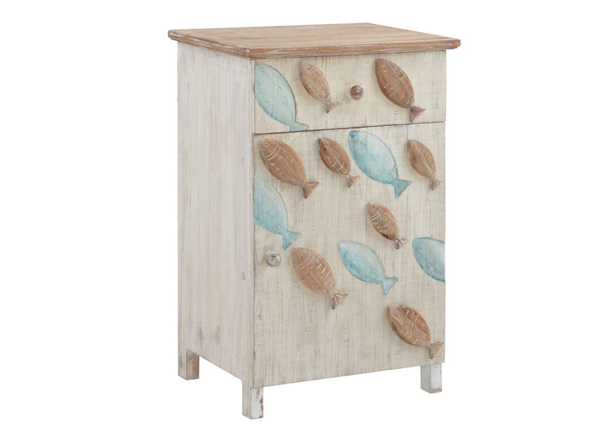 Powell Schwimmer Fish Side Table
